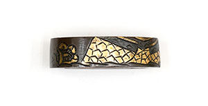 Yodo Castle Design Fuchi-Kashira, Mumei — 1 of 7