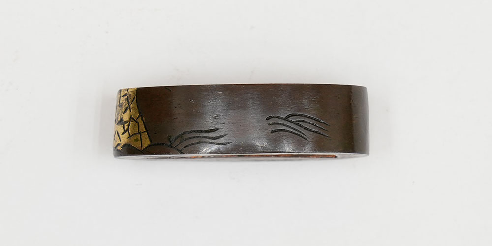 Yodo Castle Design Fuchi-Kashira, Mumei — 3 of 7