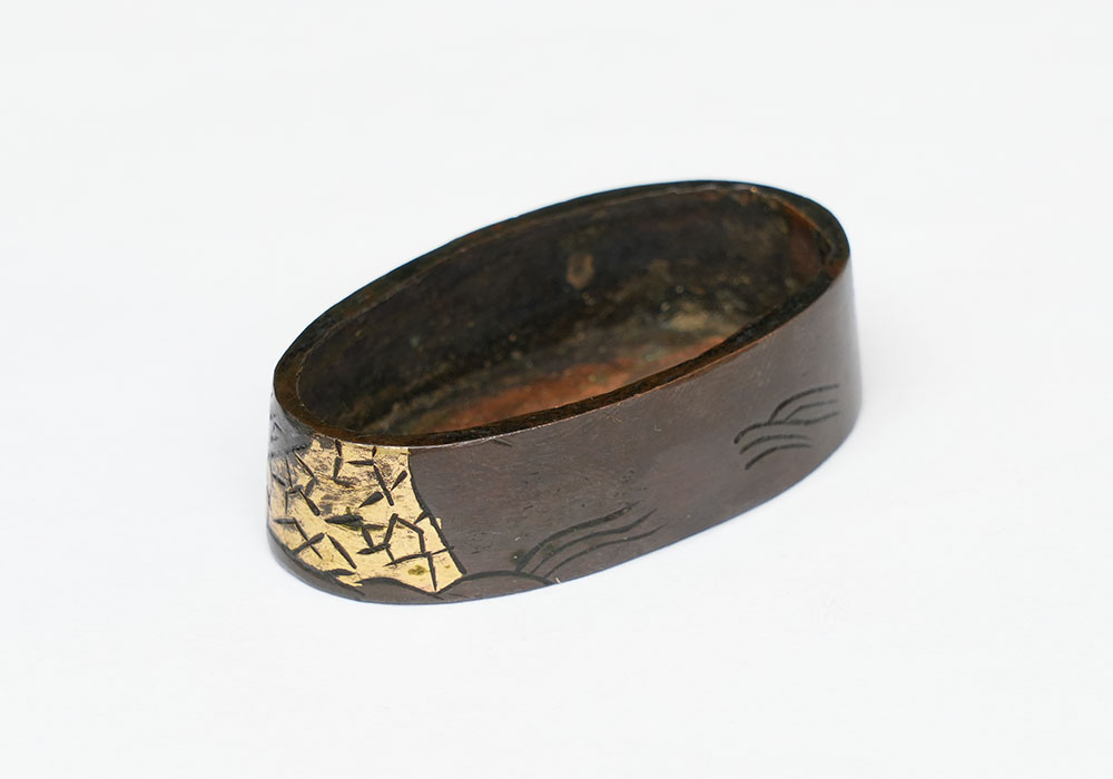 Yodo Castle Design Fuchi-Kashira, Mumei — 6 of 7