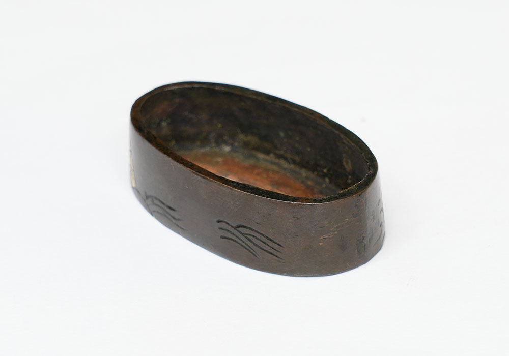 Yodo Castle Design Fuchi-Kashira, Mumei — 7 of 7