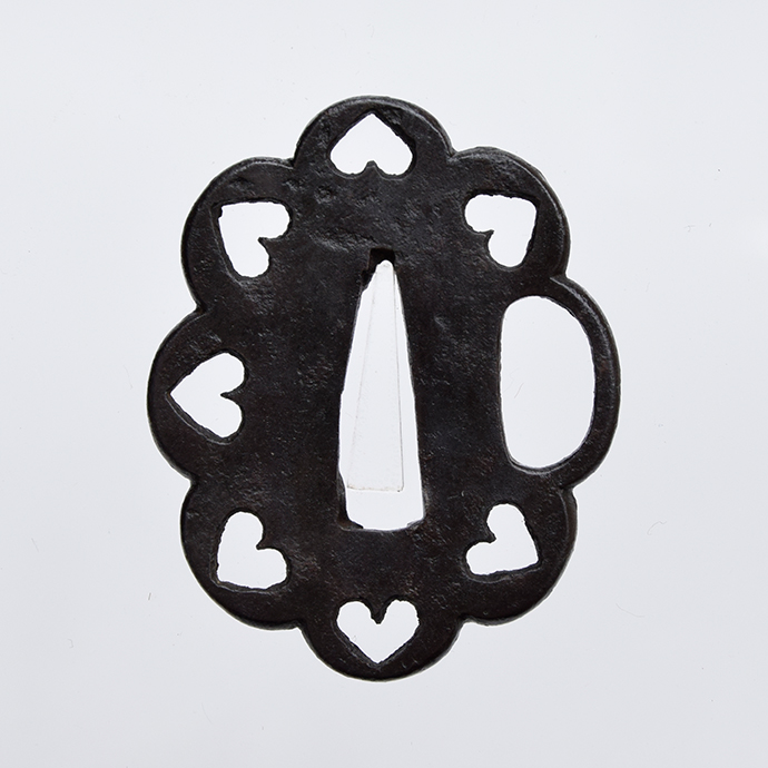 Inome Sukashi Shokudashi Tsuba Mumei — 3 of 3