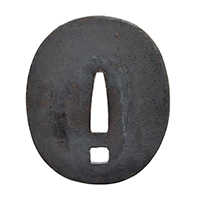 Type 95 Gunto Tsuba Mumei 12-1052 — 1 of 3
