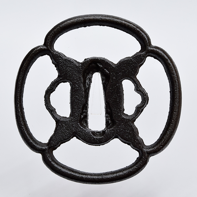 Large Sukashi Tsuba, Mumei 12-927 — 2 of 3