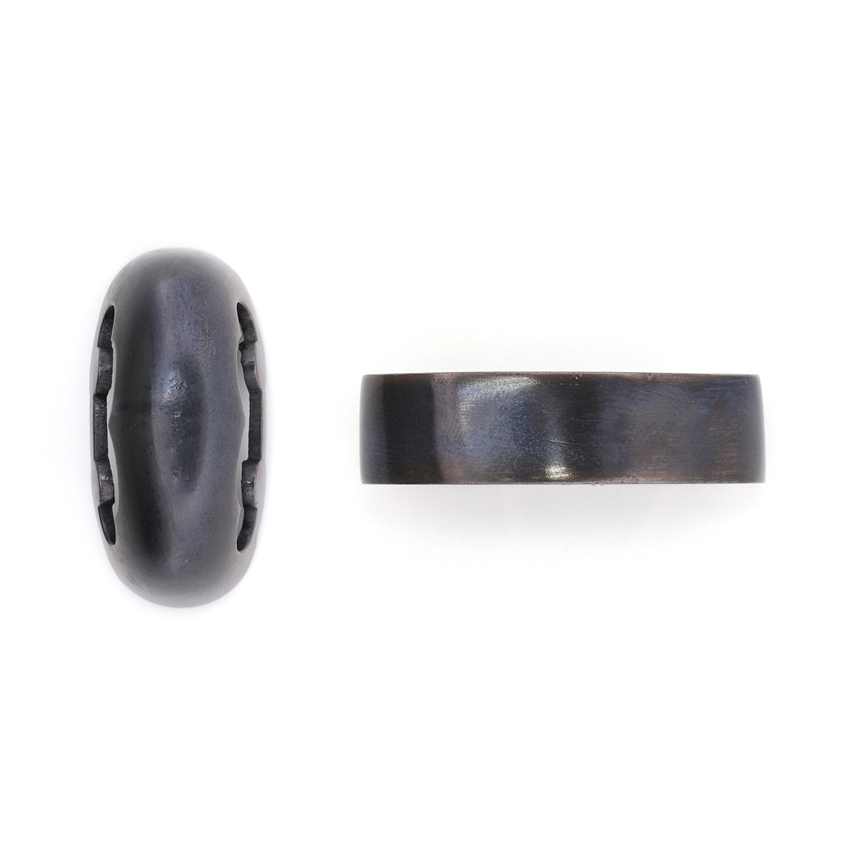 Polished Fuchi-Kashira, Mumei - 14-281 — 1 of 8