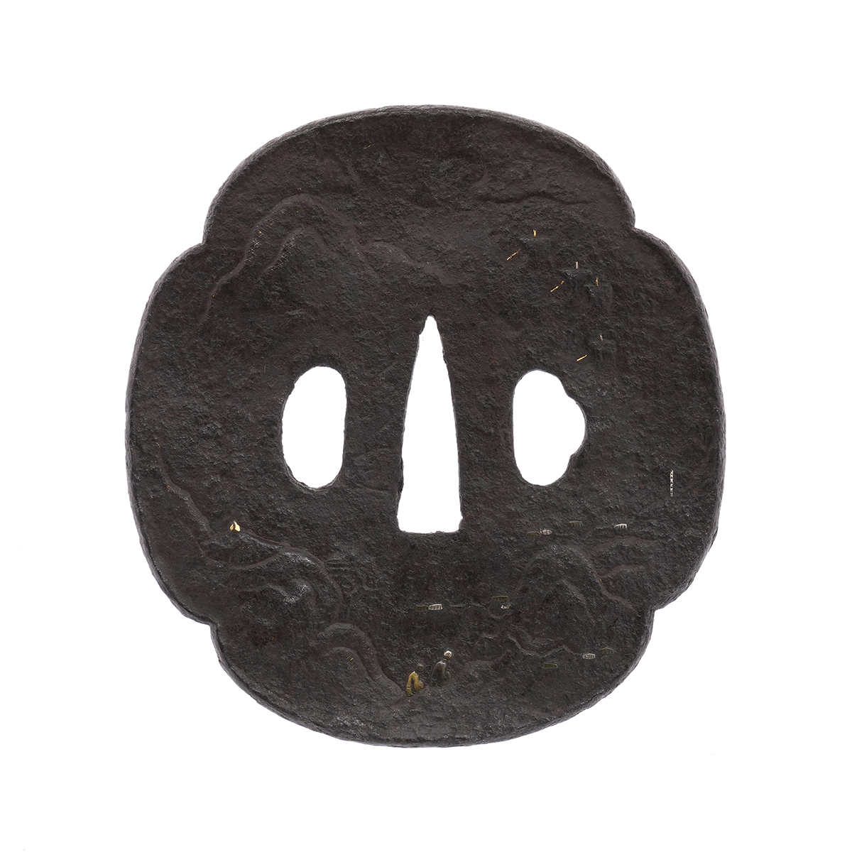 Tsuba: Yabase Return Sailboats Design - Jakushi — 1 of 8