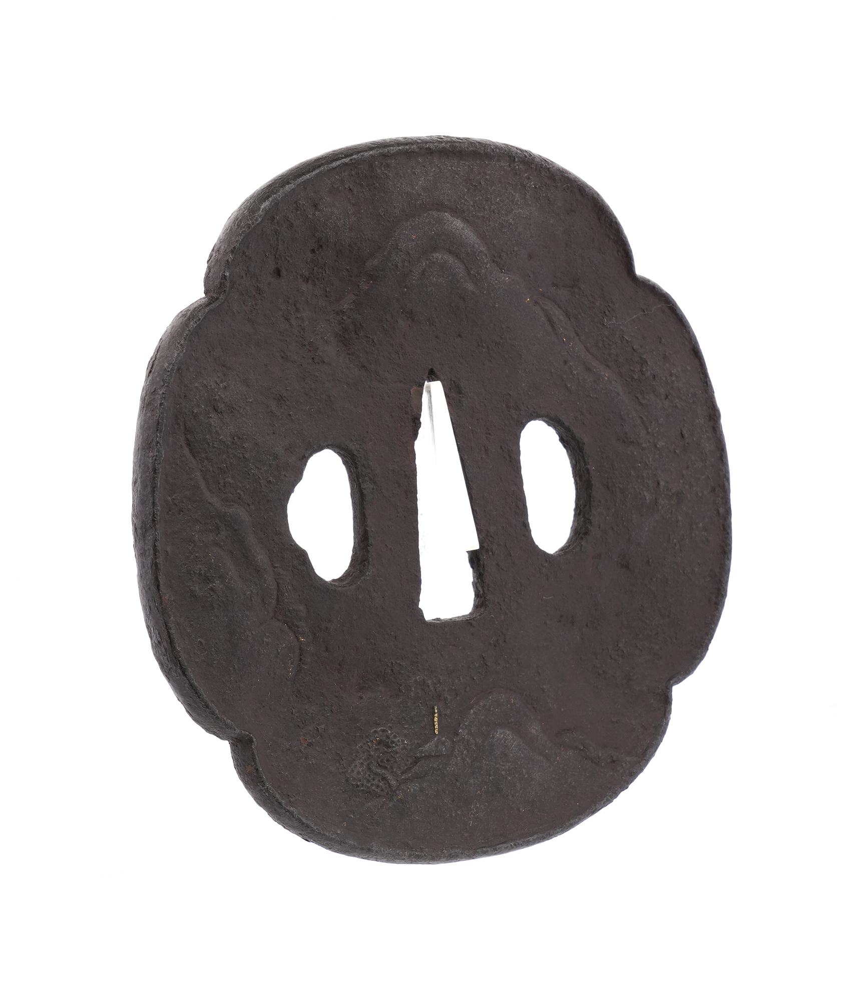 Tsuba: Yabase Return Sailboats Design - Jakushi — 8 of 8