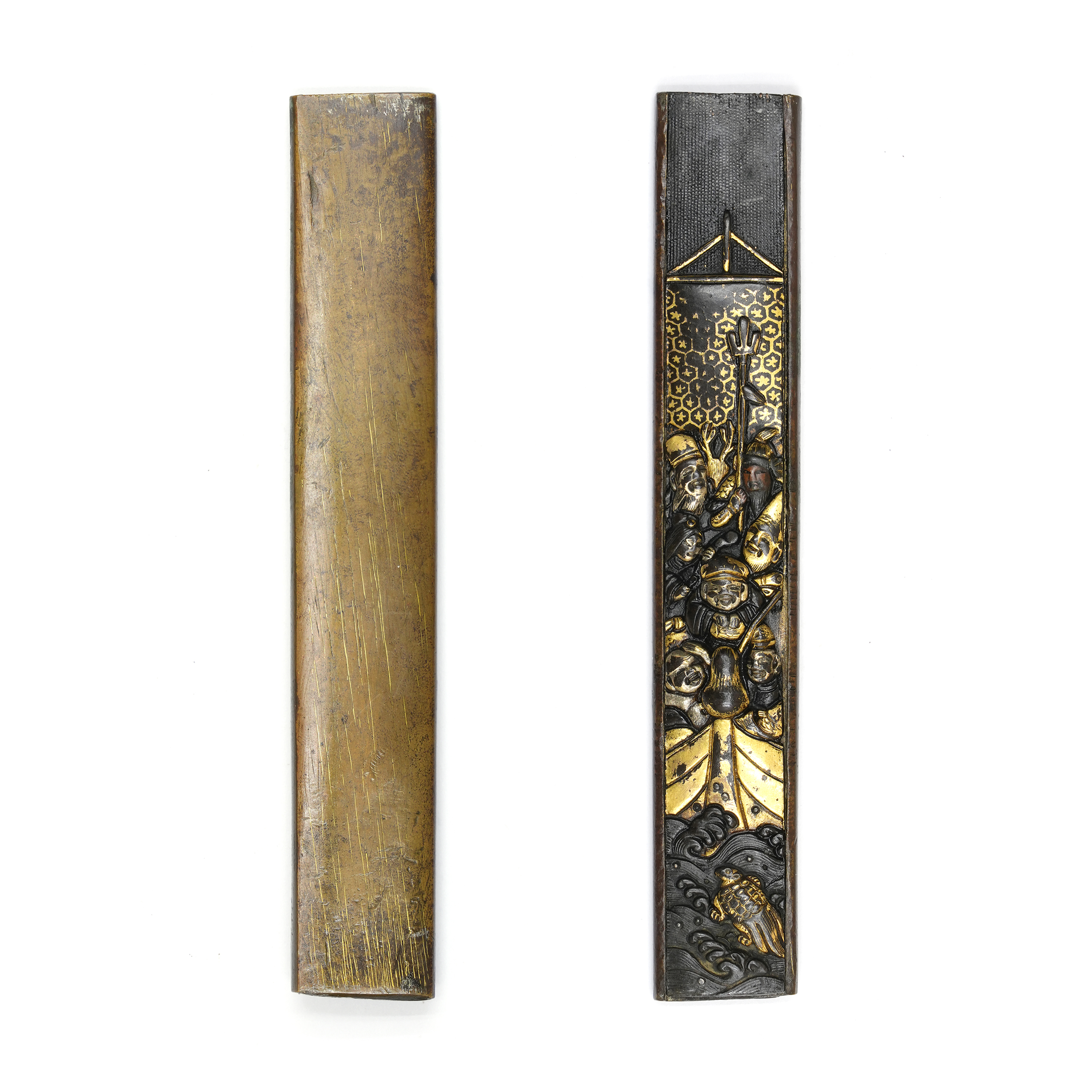 Kozuka with Treasure Ship Design - Mumei — 2 of 5