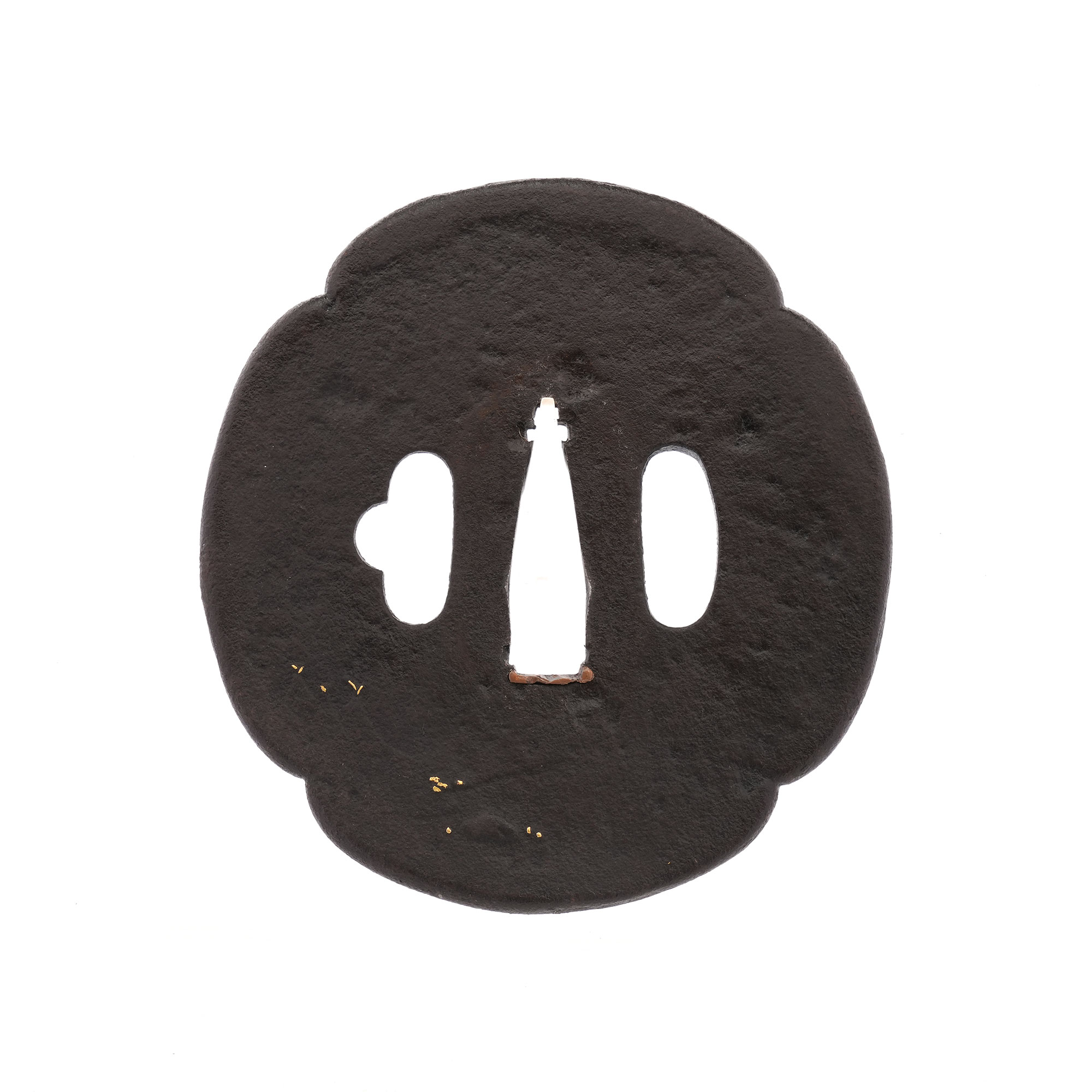Tsuba: Traveler Under the Moonlight Design, Mumei — 3 of 7