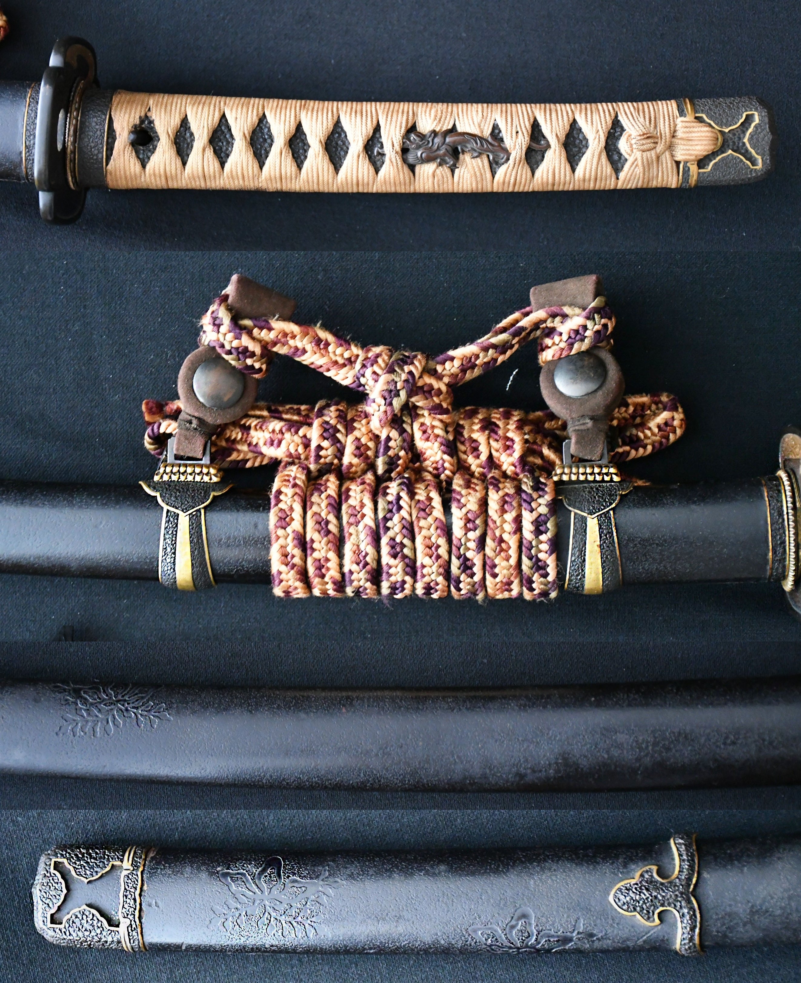 Tachi Koshirae: Silhouette Flower Scabbard — 3 of 8