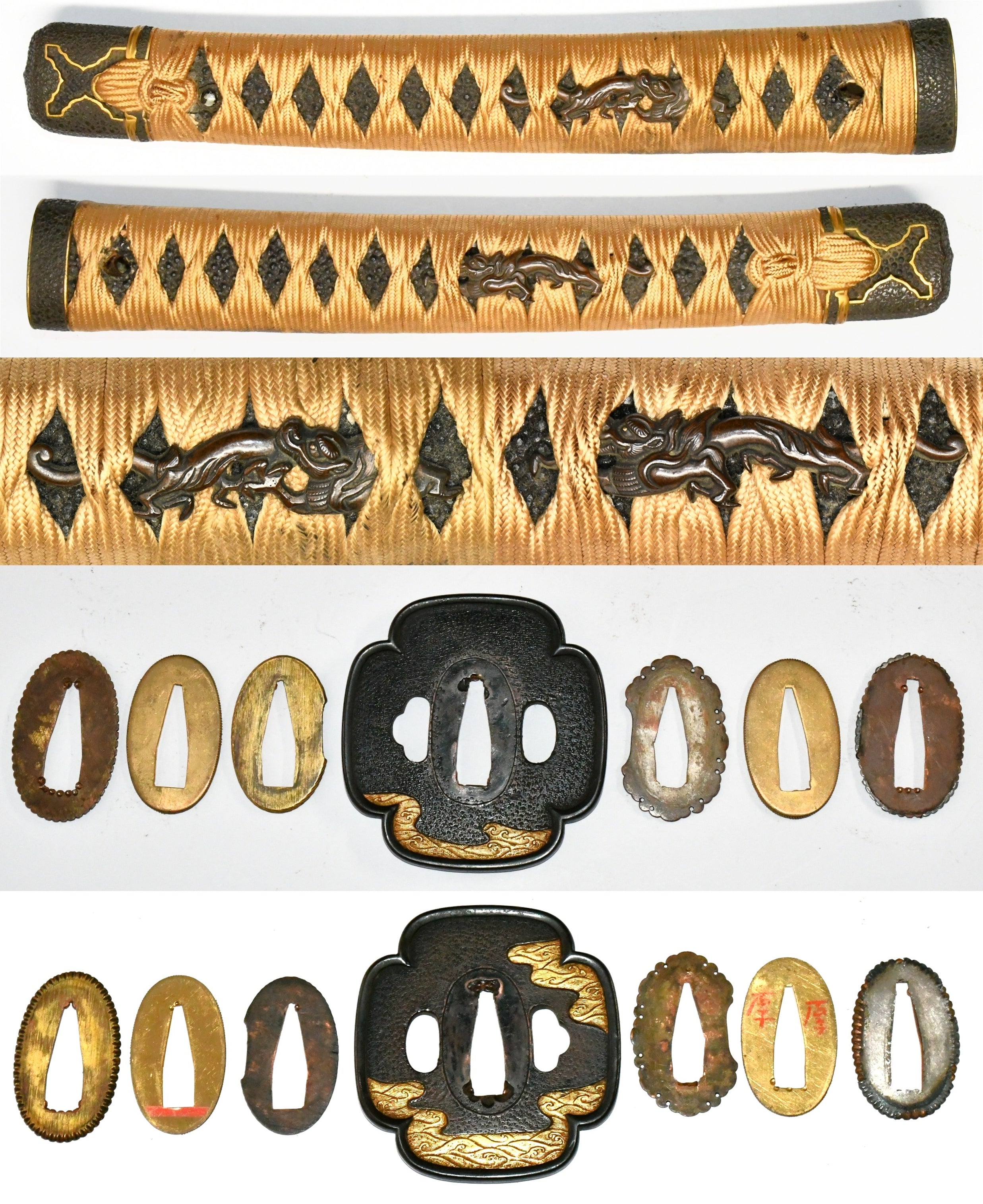 Tachi Koshirae: Silhouette Flower Scabbard — 7 of 8