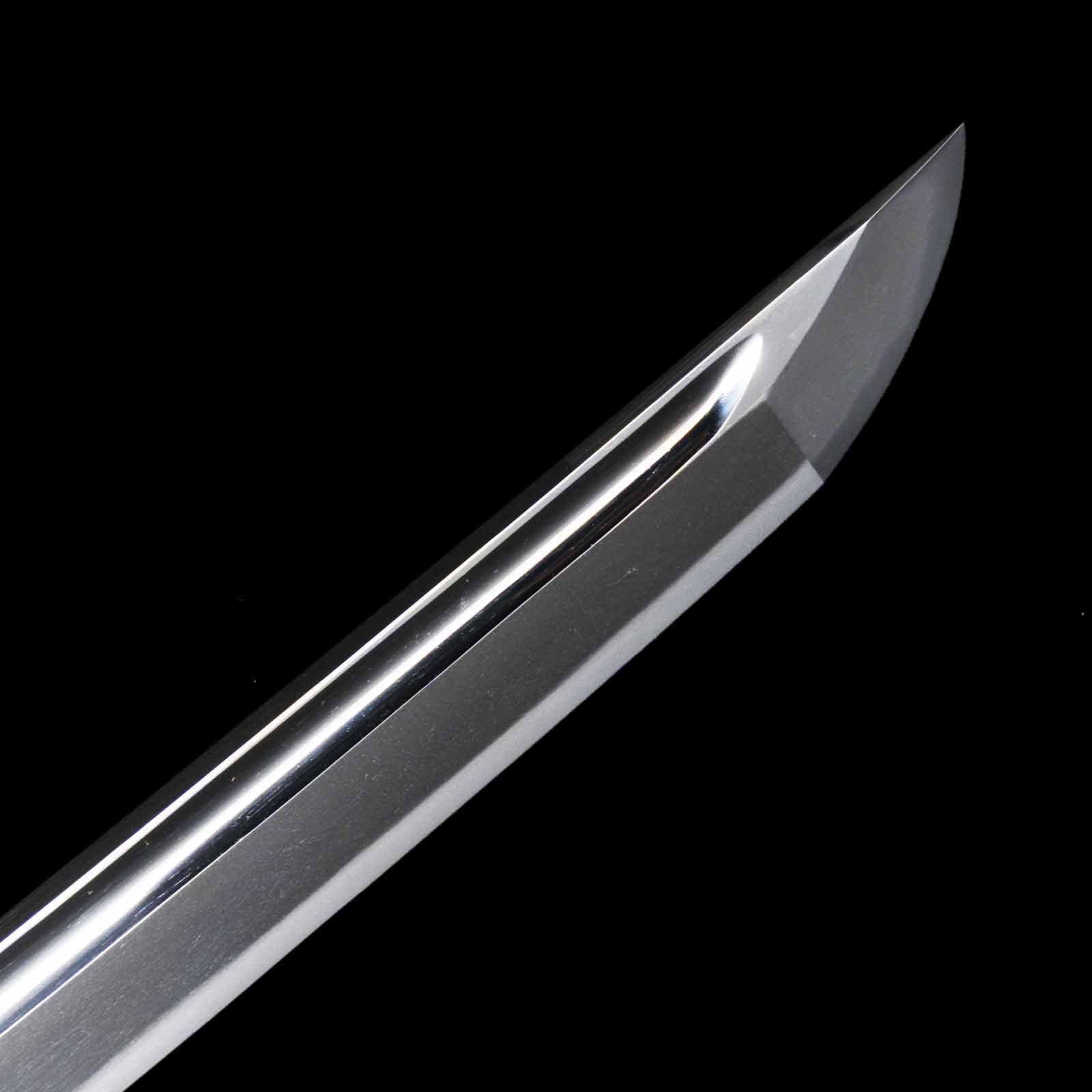 Katana: Mumei - NBTHK Juyo Token, Uchigatana Koshirae, Shirasaya, Suriage Nakago, Koto Era — 10 of 43