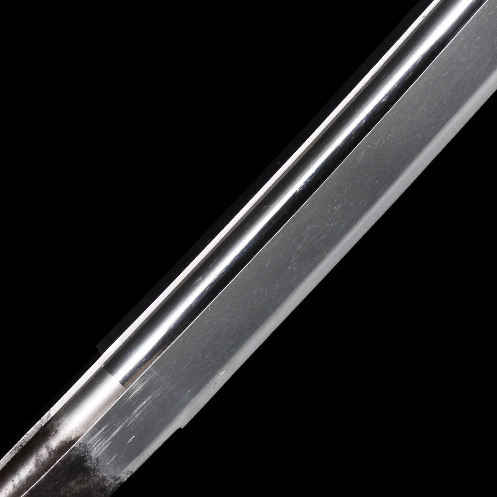 Katana: Mumei - NBTHK Juyo Token, Uchigatana Koshirae, Shirasaya, Suriage Nakago, Koto Era — 14 of 43