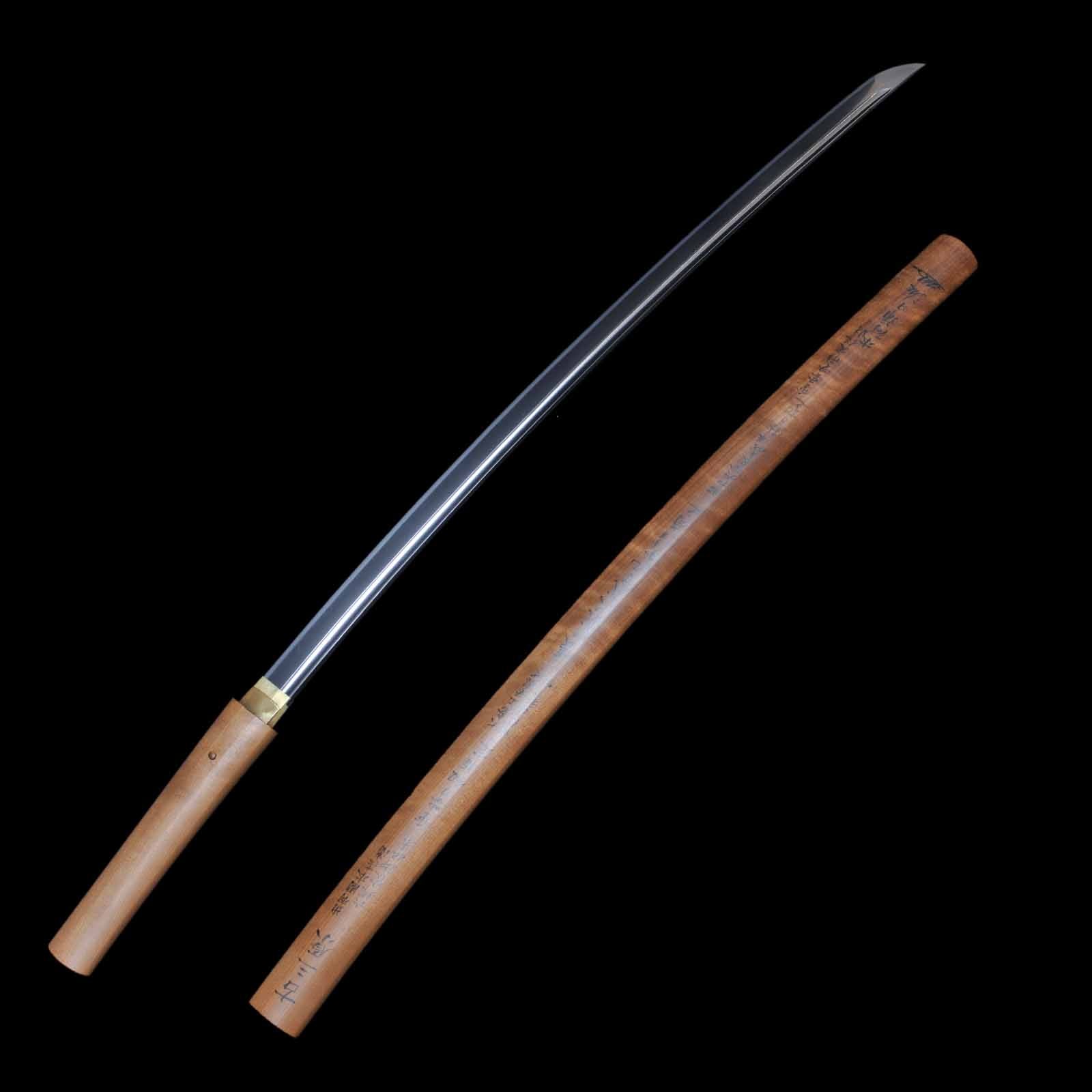 Katana: Mumei - NBTHK Juyo Token, Uchigatana Koshirae, Shirasaya, Suriage Nakago, Koto Era — 39 of 43