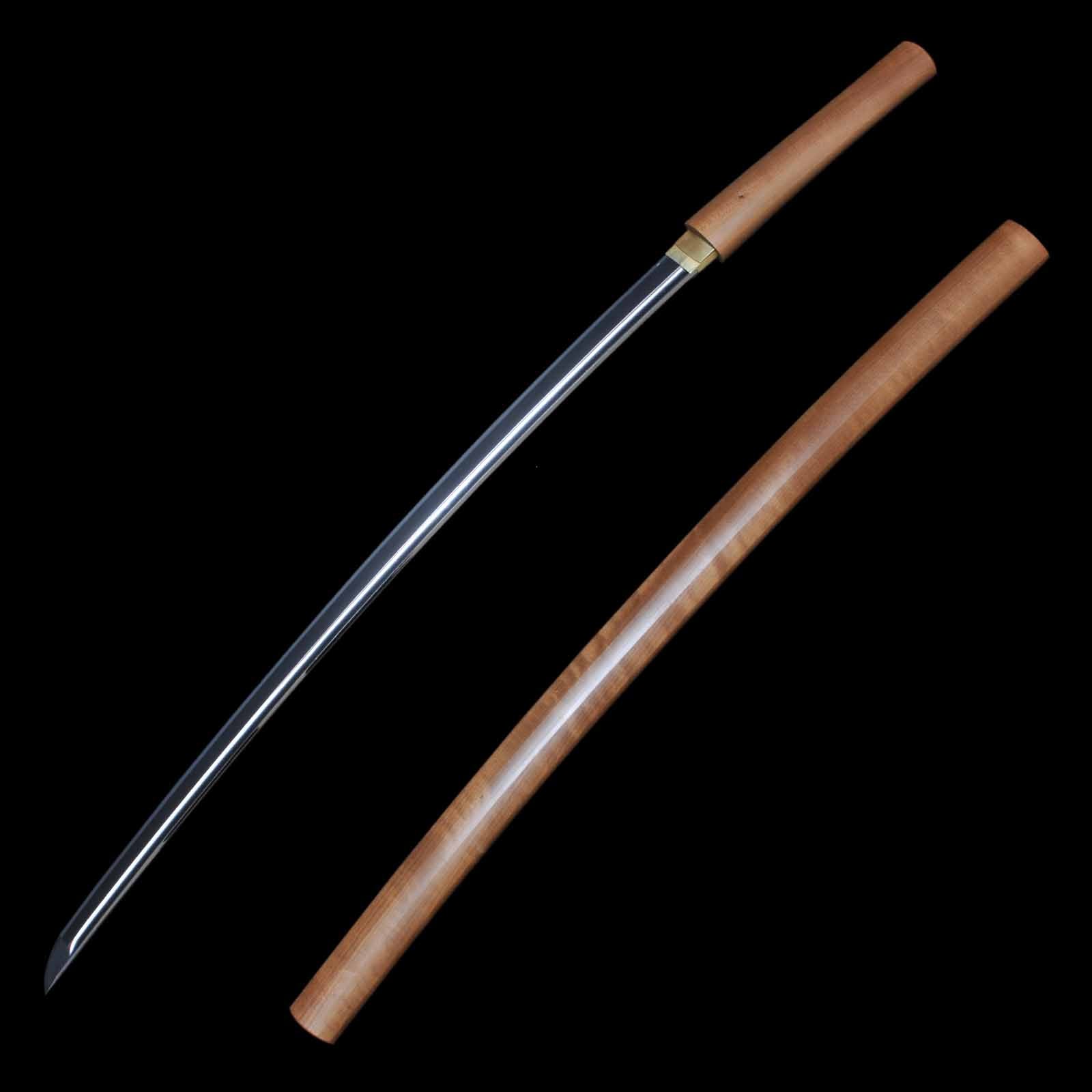 Katana: Mumei - NBTHK Juyo Token, Uchigatana Koshirae, Shirasaya, Suriage Nakago, Koto Era — 20 of 43