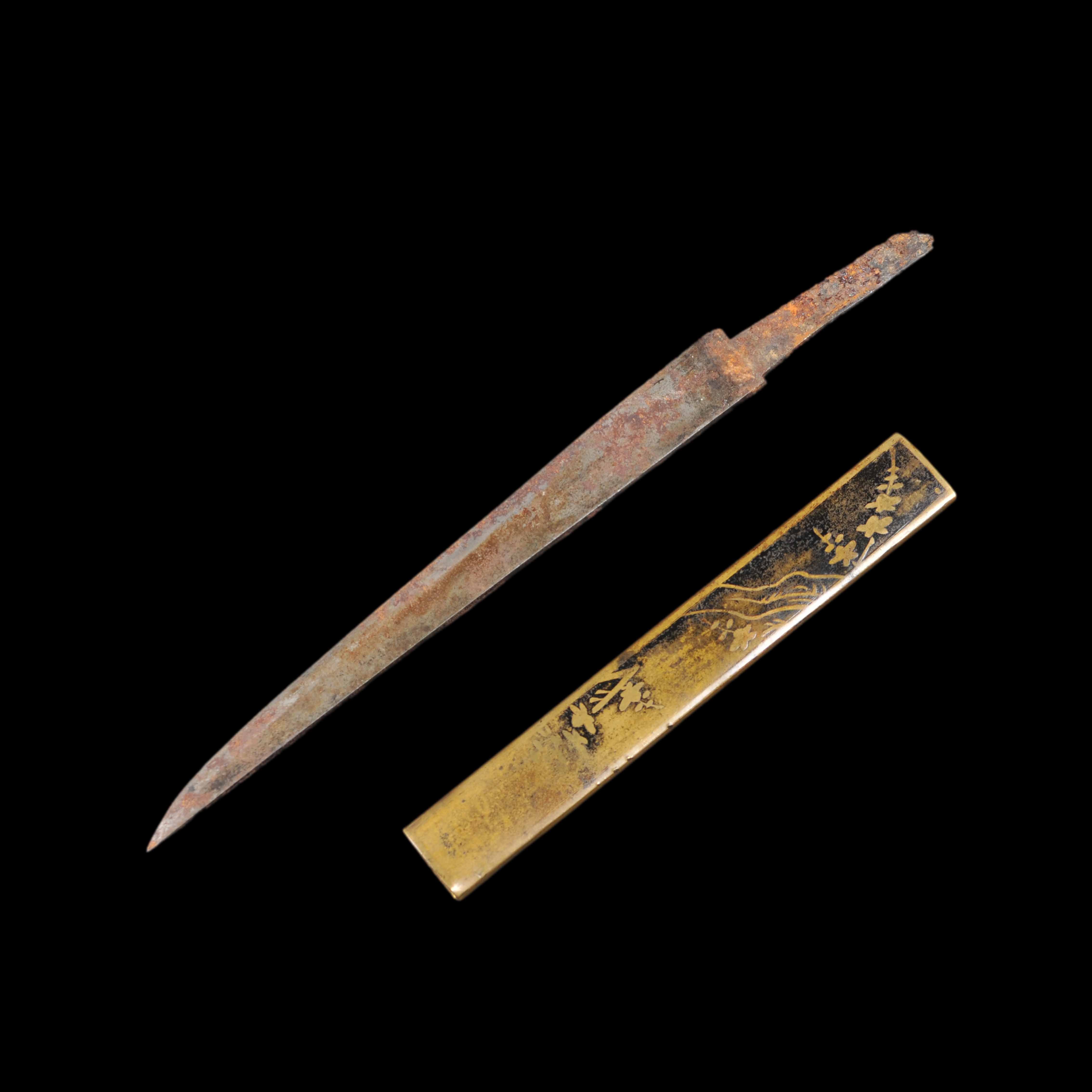 Authentic Koto Era Tanto for Sale Mumeino Signature Tozando — 8 of 9