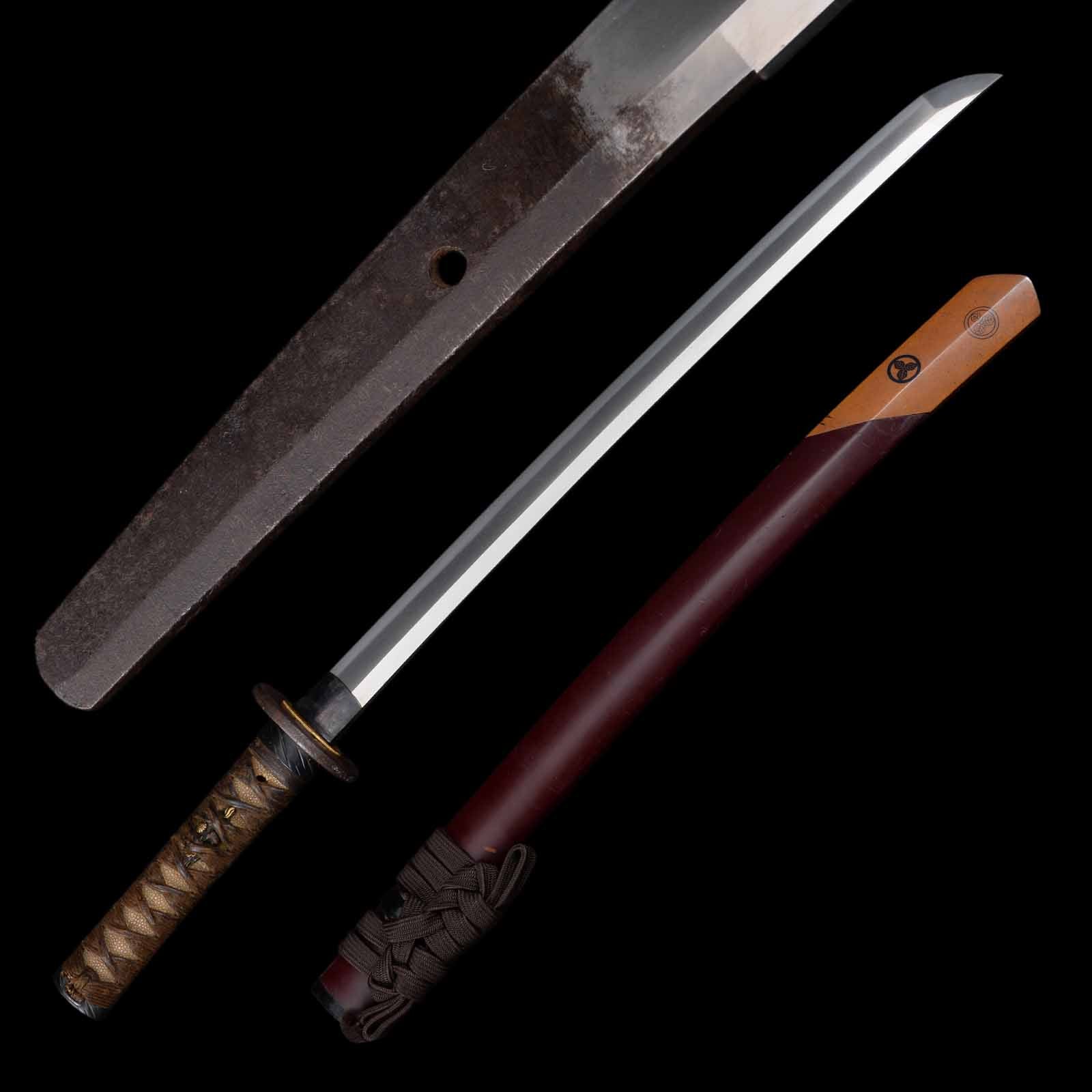 Authentic Shinto Era Wakizashi for Sale - Mumei — 11 of 11