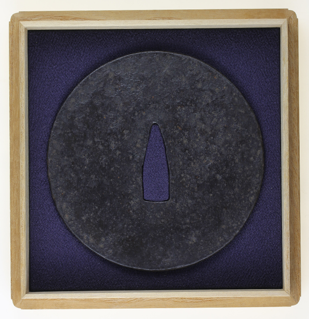 Tsuba: Ko-Kacchushi, Iron with No Design — 5 of 5