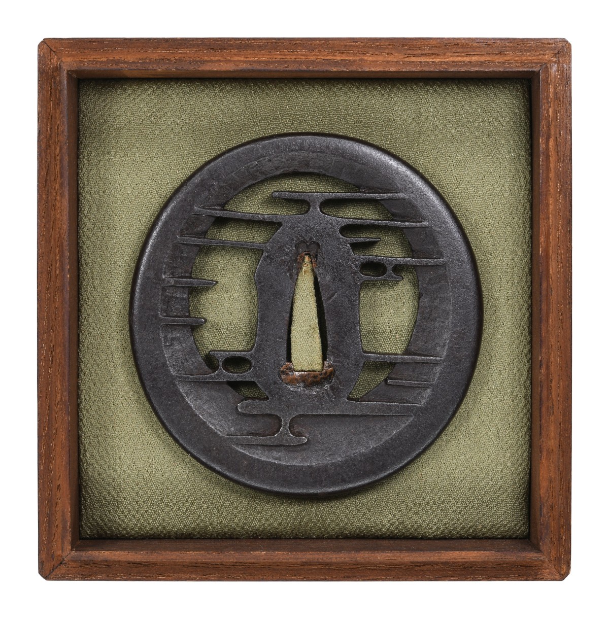 Tsuba: Mumei Akasaka Kasumi-Sukashi-Tsuba (NBTHK Hozon Tosogu) — 4 of 15