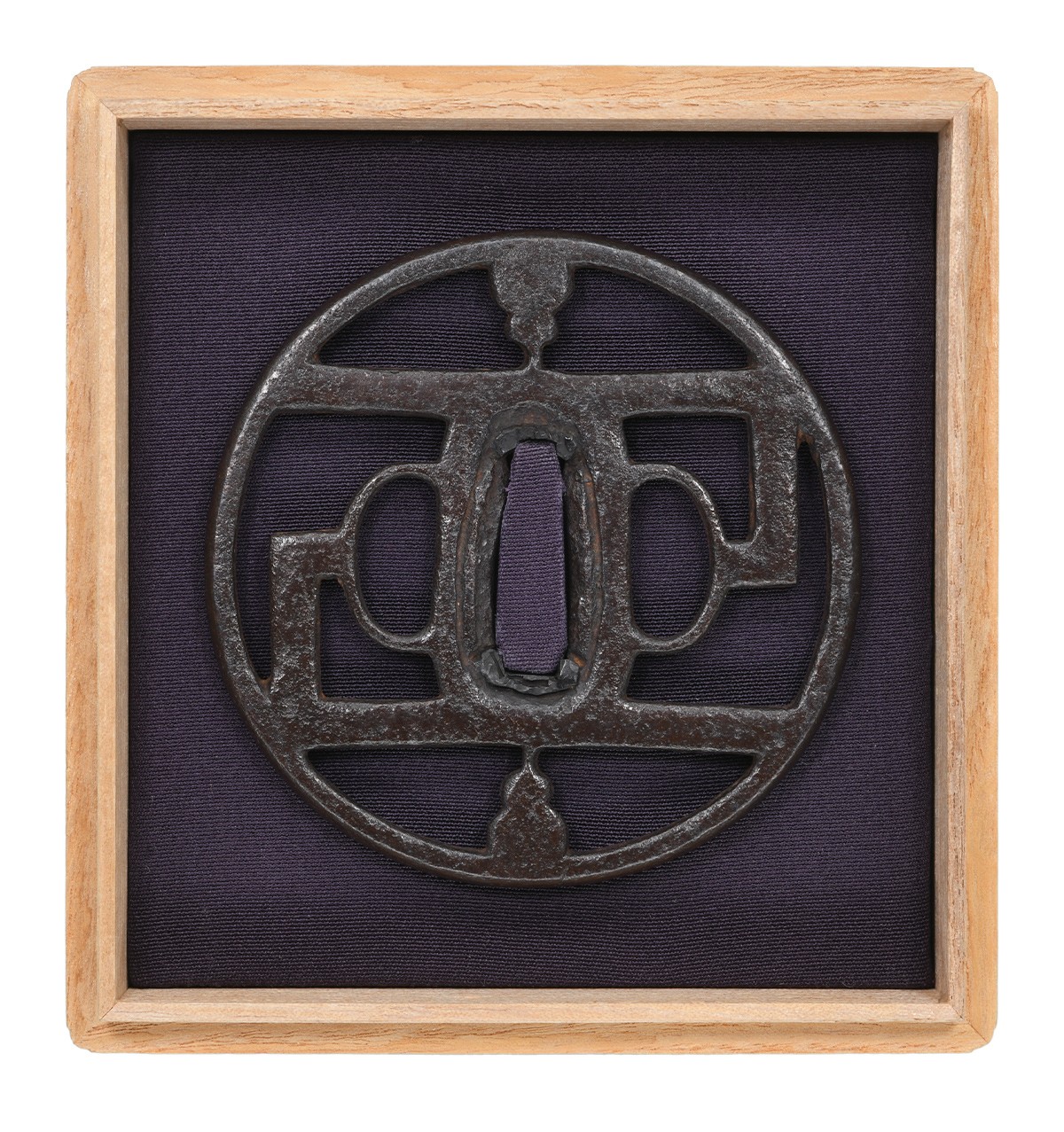 Tsuba: Mumei Kanayama with Kagi-Hyotan-sukashi Design, NBTHK Tokubetsu Hozon Tosogu — 4 of 15