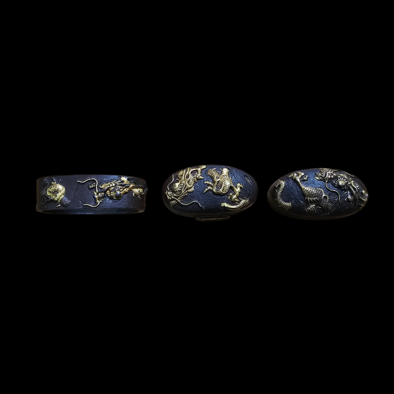 Futatokoro: Mito Kinko Fuchi, Kashira, Kojiri — 2 of 6