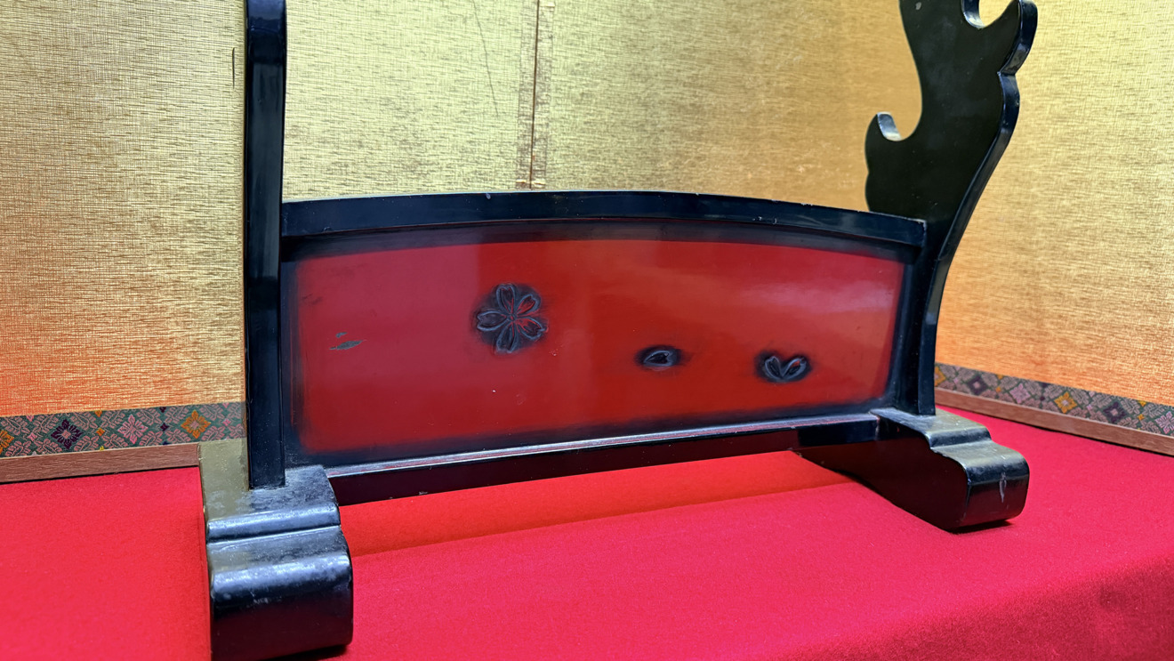 Three-Sword Stand: Hand-Carved — 4 of 9