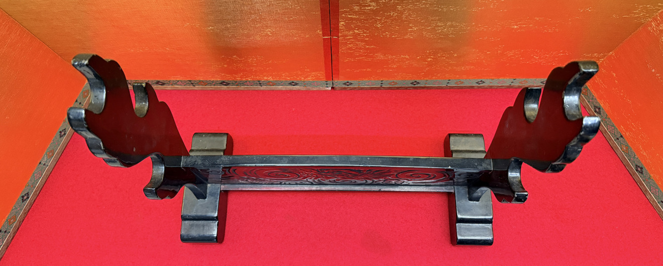 Three-Sword Stand: Hand-Carved — 5 of 9