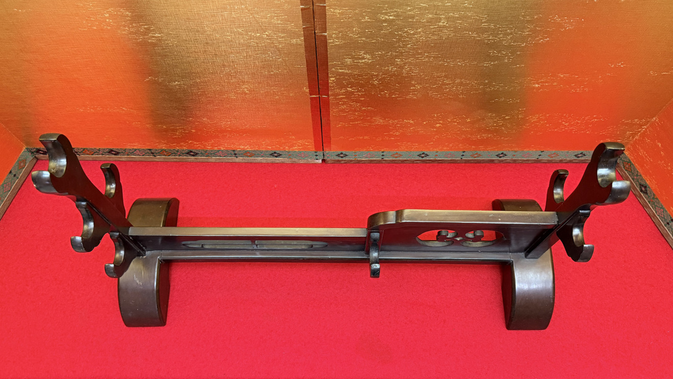 Four-Sword Stand, Hand-Carved — 6 of 8