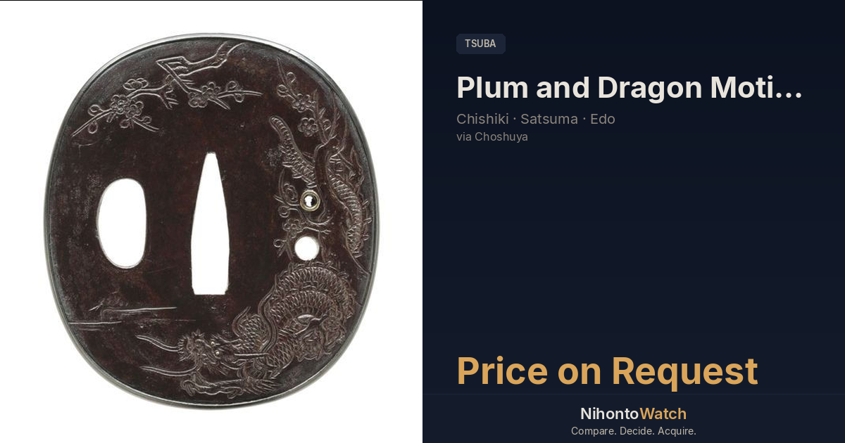 Chishiki Tsuba | NihontoWatch