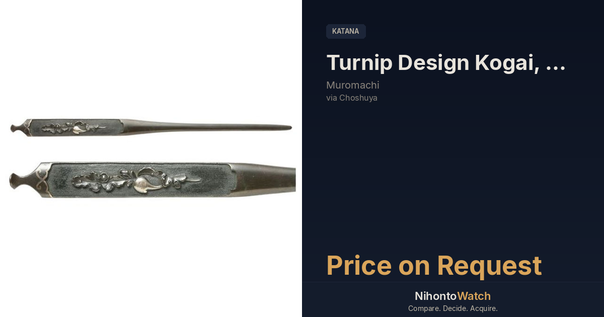 Kogai | NihontoWatch